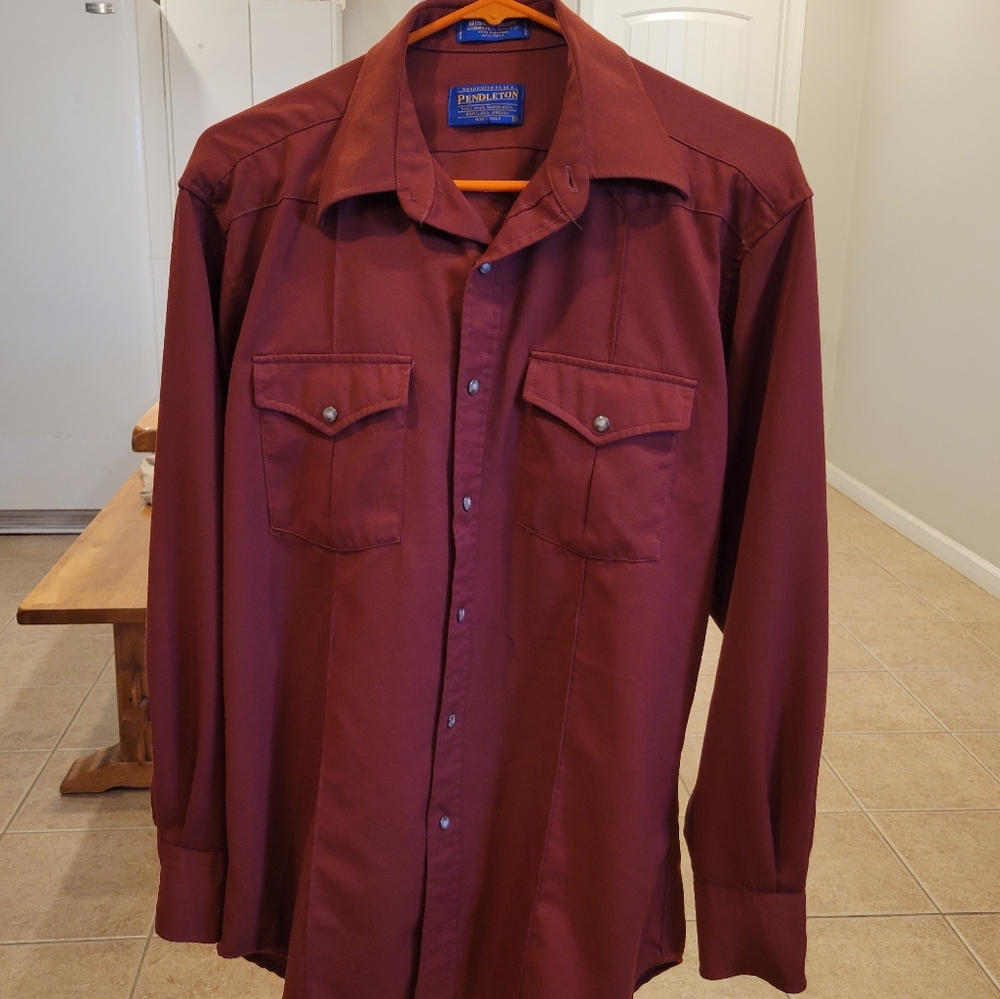 🐎EUC~ PENDELTON BUTTON-UP SHIRT - Picture 2 of 9